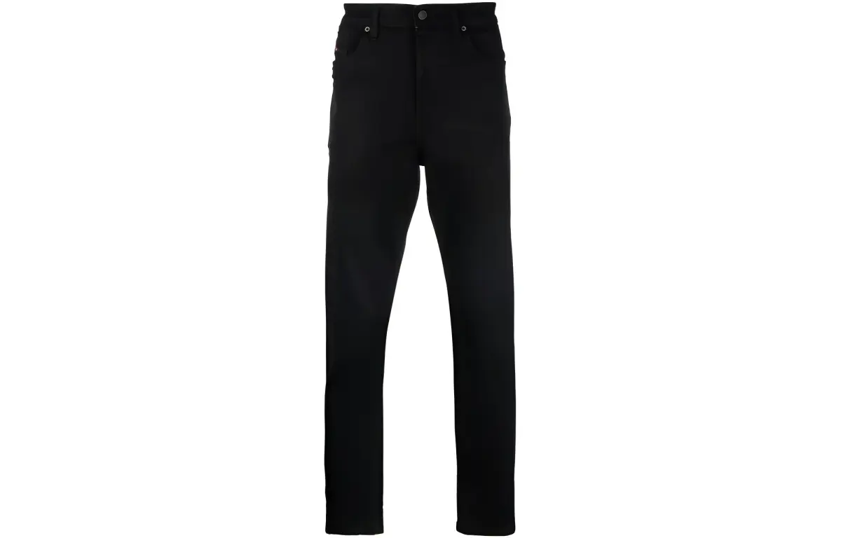 DIESEL Jeans Men's Black Moderate Tapered Pants
