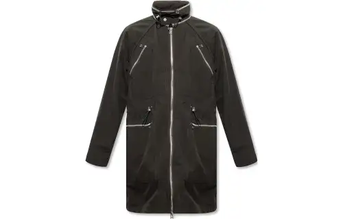 Bottega Veneta SS23 Parka Coat Men's Gray