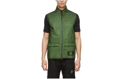 STONE ISLAND Jackets & Coats Men's Olive