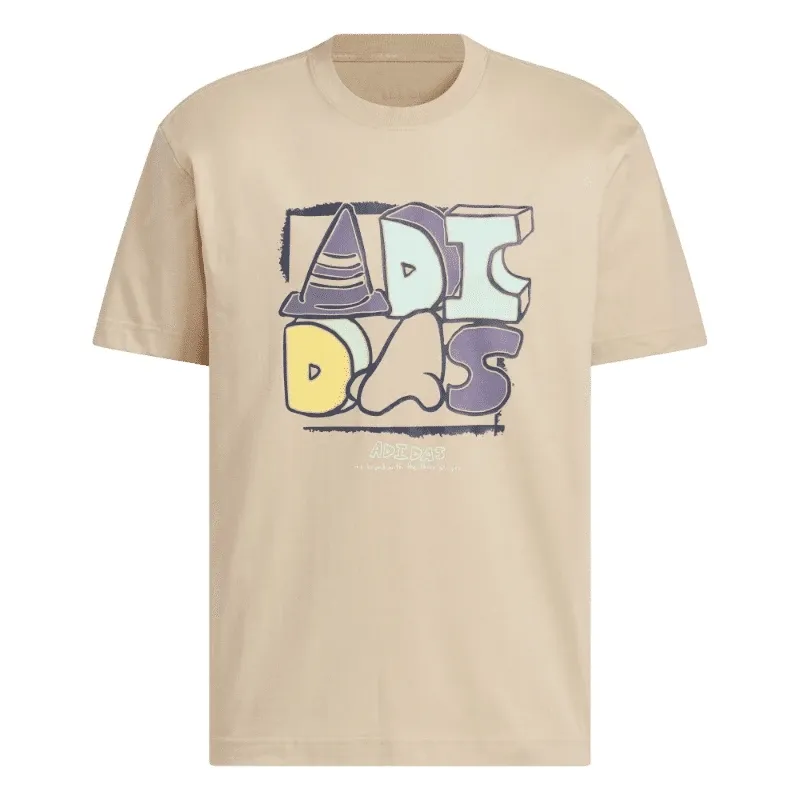 Adidas T Shirt Unisex Magic Light Umber