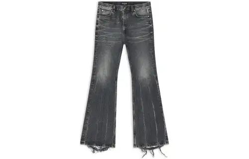 Balenciaga Jeans Men's Black Moderate Flared Pants