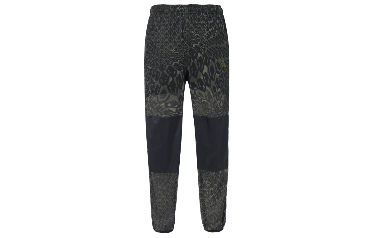 Nike ACG Knitted Sweatpants Men's Black Moderate Cuffed Pants