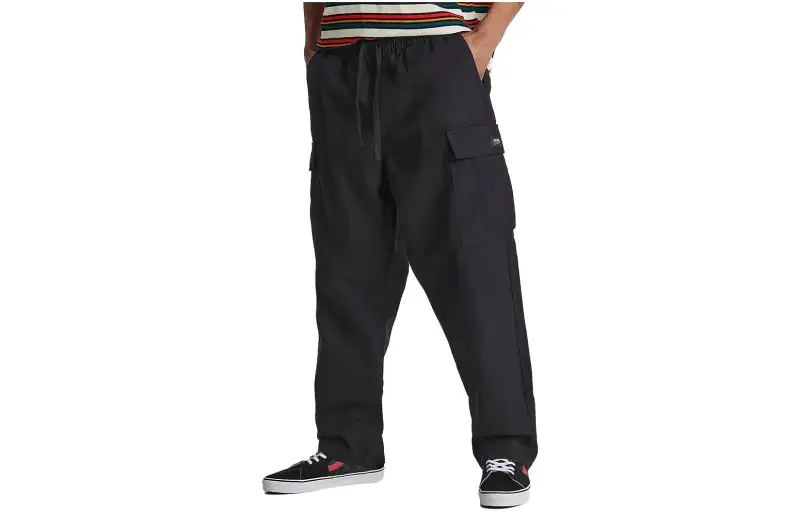 Vans Cargo Pants Men's Black Moderate