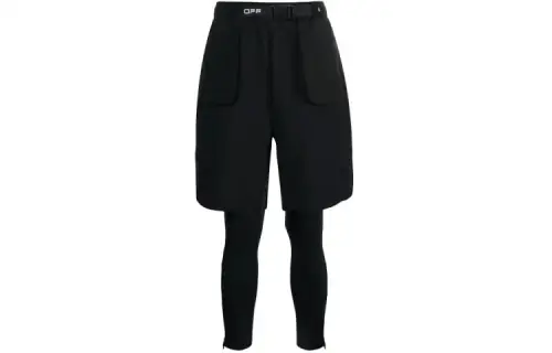 OFF WHITE FW20 Casual Pants Men's Black Moderate Slim Fit Pants