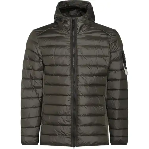 STONE ISLAND Zip-Up Quilted Jacket
