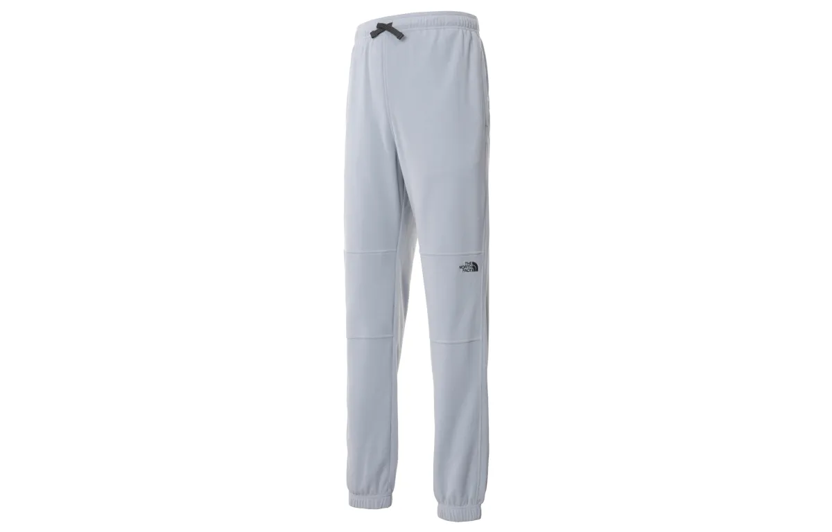 THE NORTH FACE Fleece Pants Men's Gray Thickened Cuffed Pants
