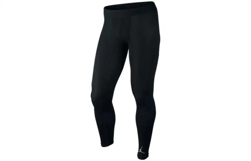 Jordan Knitted Sweatpants Men's Black Moderate Slim Fit Pants