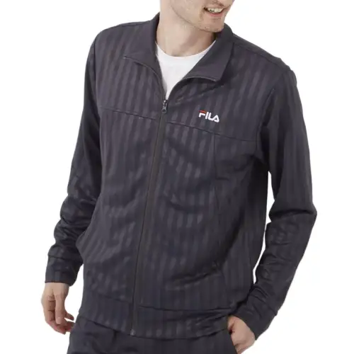 FILA Jackets Men's Black Stand Collar Moderate Other