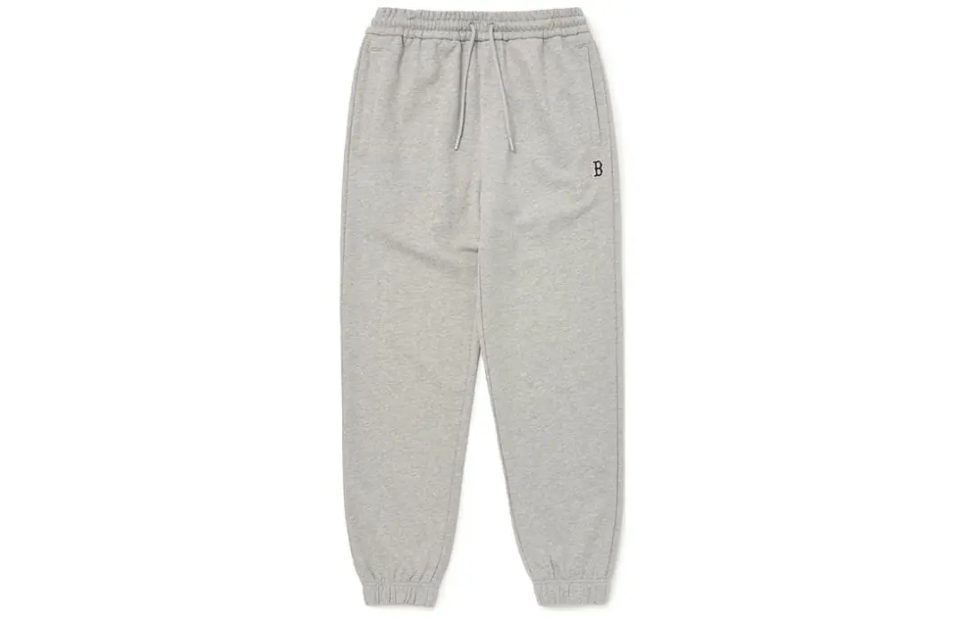 MLB Cuffed Pants Sweatpants Unisex Gray