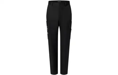 LOUIS VUITTON FW23 Cargo Pants Men's Black