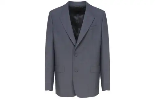 DIOR Homme Single Breasted Long Sleeved Jacket
