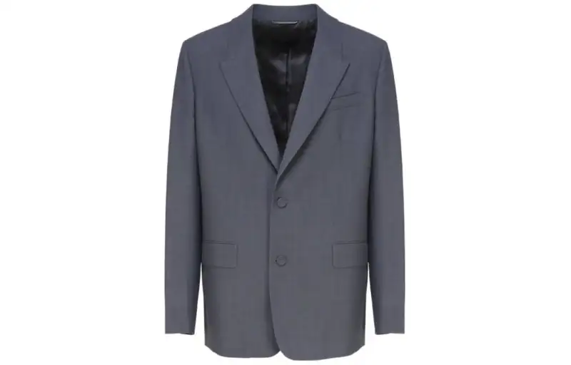 DIOR Homme Single Breasted Long Sleeved Jacket