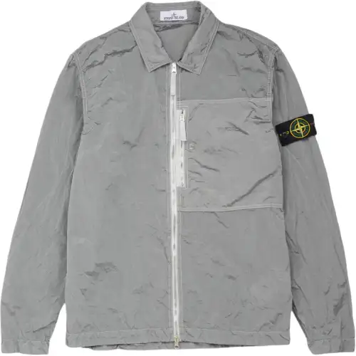 Stone Island zip-up overshirt