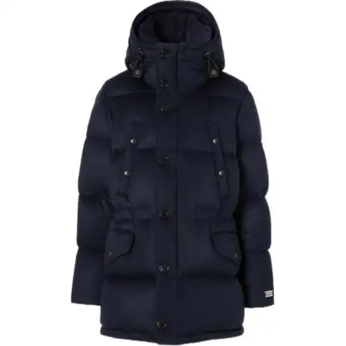 Burberry Down Jacket Men's Marine Blue