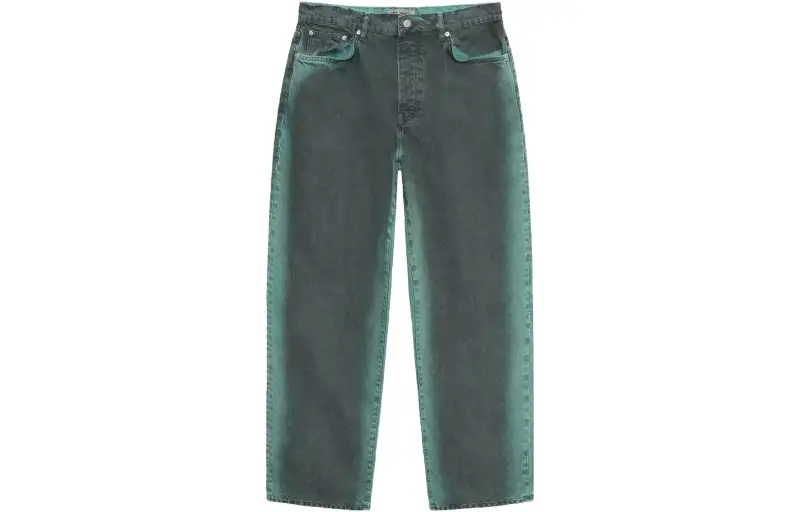 Stussy Big Ol' Spray Dye Logo Patch Jeans