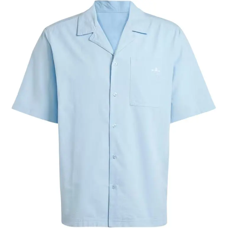 Adidas Originals Essentials Seersucker Short Sleeve Shirt