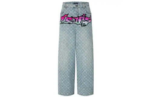 LOUIS VUITTON Baggy Denim Pants