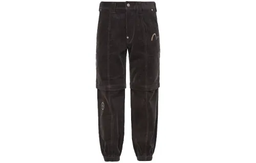 EVISU Casual Pants Men's Dark Brown