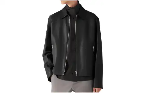 HERMES Jackets & Coats Men's Black