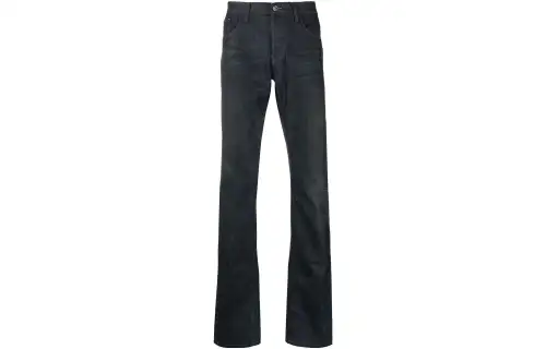 straight-leg jeans