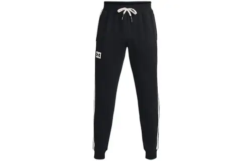 Under Armour Rival Knitted Sweatpants Men's Black Moderate Straight Fit Pants
