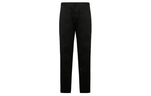 PRADA Casual Pants Men's Black Moderate Straight Fit Pants