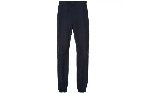 PRADA Knitted Sweatpants Men's Blue Moderate Straight Fit Pants