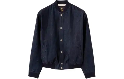 Loro Piana Adachi Bomber Jackets & Coats Men's Blue