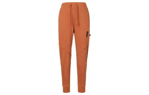 Jordan Knitted Sweatpants Men's Dark Reddish Umber Moderate Cuffed Pants