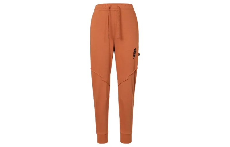 Jordan Knitted Sweatpants Men's Dark Reddish Umber Moderate Cuffed Pants