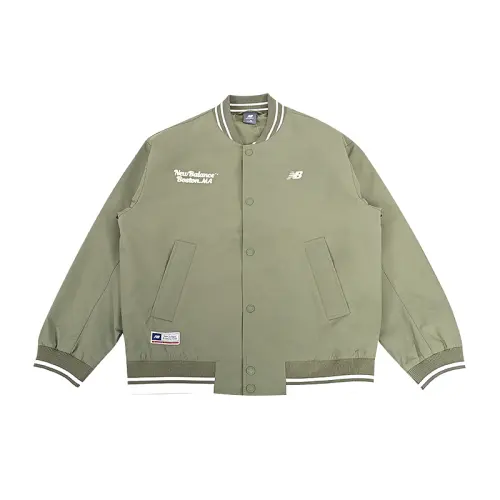 New Balance Athleisure Jackets & Coats Men's Green