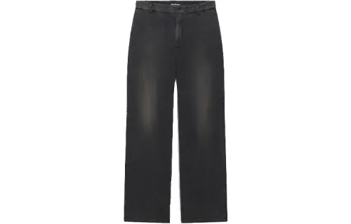 Balenciaga Worn Out Cotton Knit Trousers