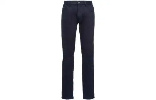 PRADA Jeans Men's Black Moderate Straight Fit Pants