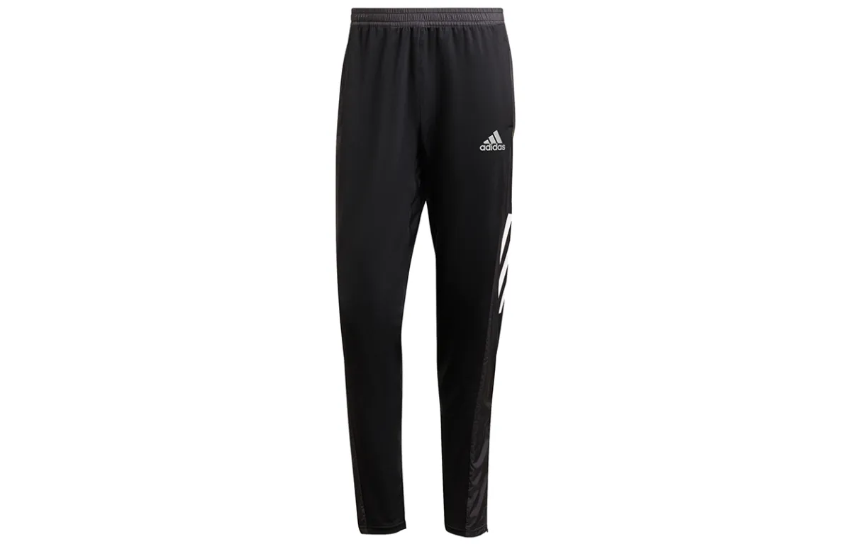 Adidas three-stripe panelled trousers