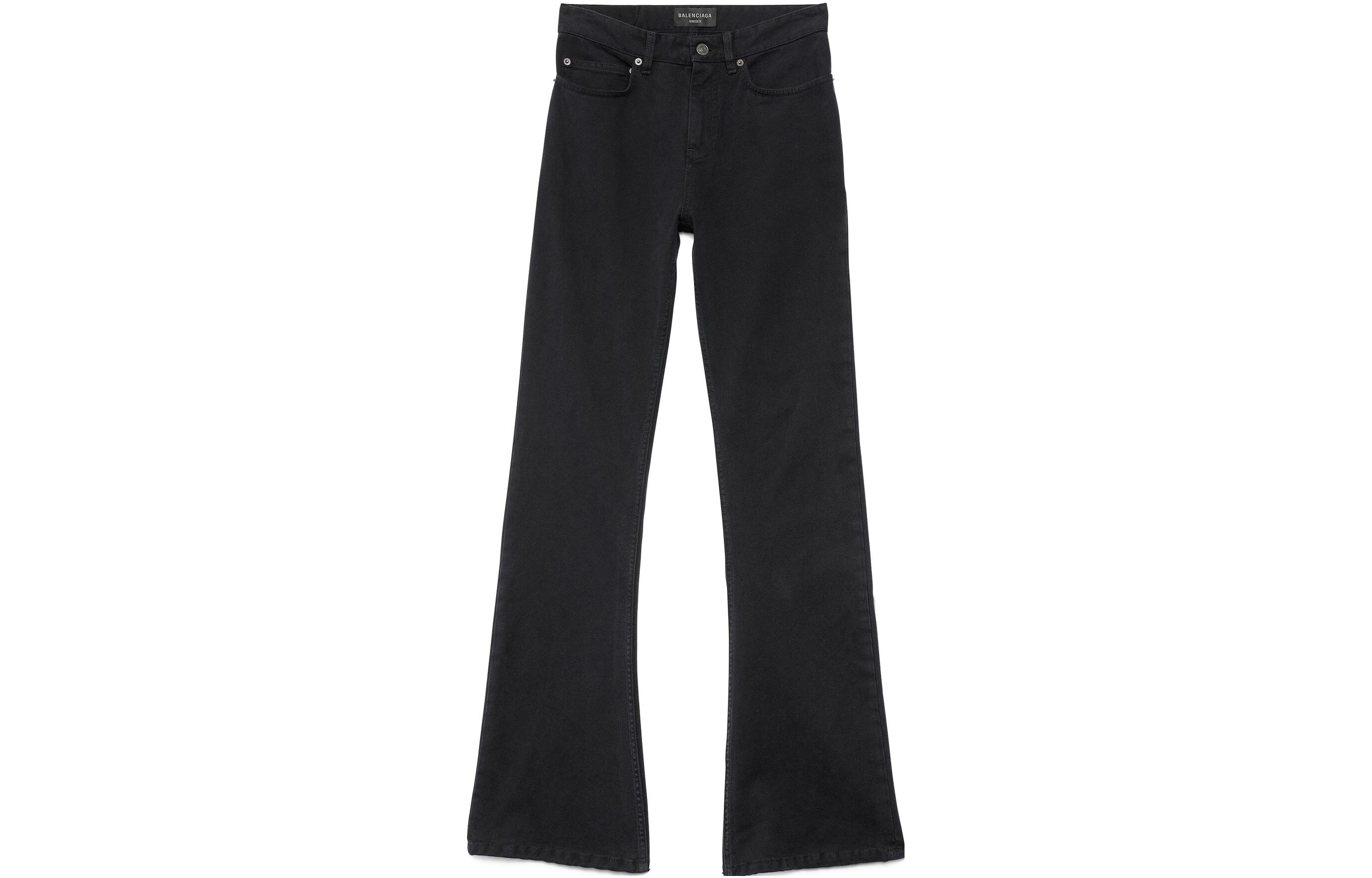 mid-rise bootcut jeans