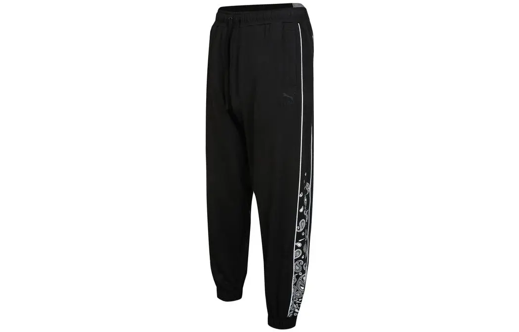 PUMA FW22 Knitted Sweatpants Unisex Black