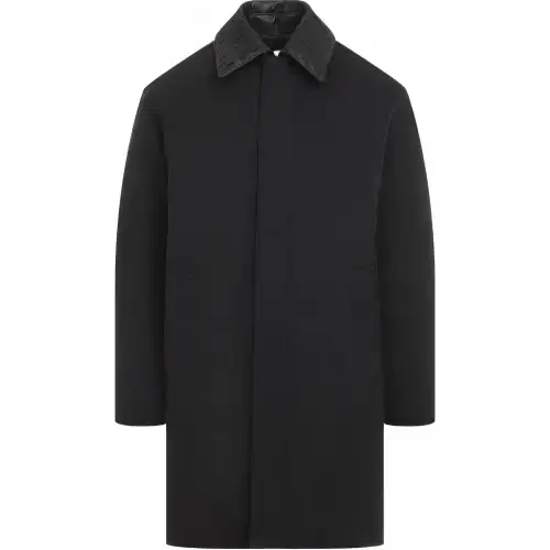 Bottega Veneta Intrecciato Detailed Puffer Jacket