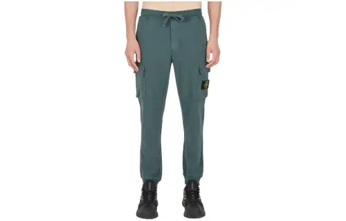 STONE ISLAND Casual Pants Men's Petroleum Green