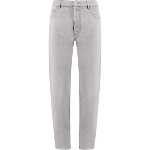 Bottega Veneta Washed Straight Leg Denim Trousers