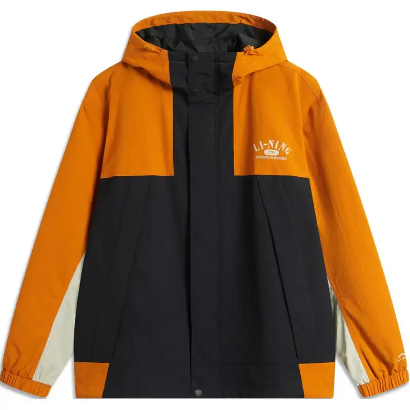 Li Ning Lotus Leaf Jackets & Coats Unisex Sand Orange/Black/Light Milk Umber