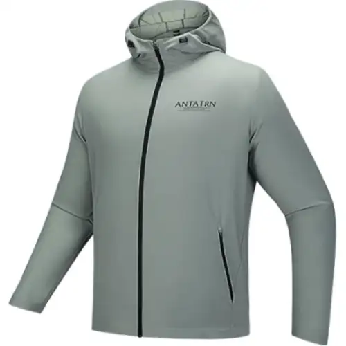 Anta Variety Training Collection Jackets & Coats Men's Granite Gray