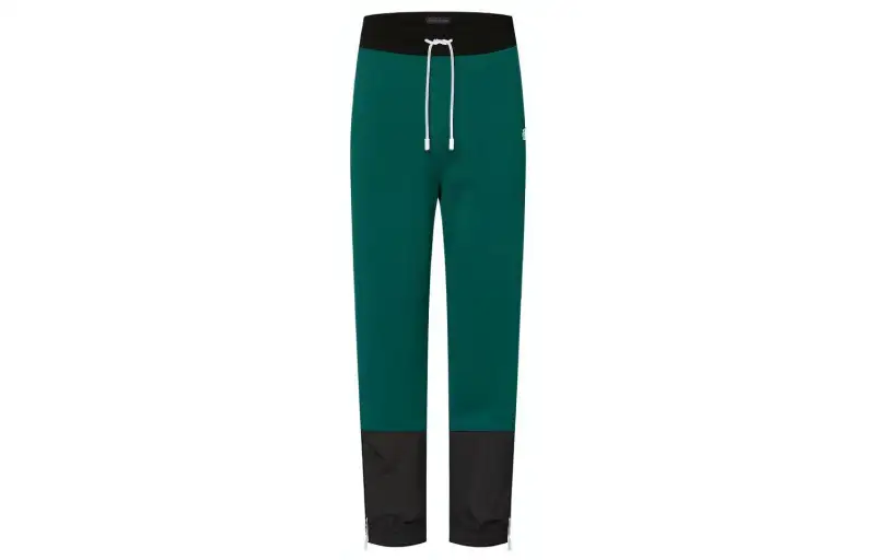 LOUIS VUITTON Knitted Sweatpants Men's Green