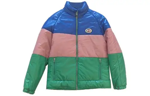 GUCCI Puffer Jacket Men's Multicolor