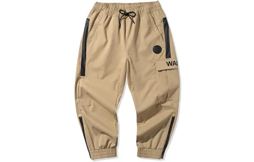 Li Ning Casual Pants Men's Aromatherapy Apricot