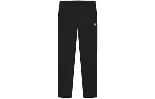 FILA Athletics Knitted Sweatpants Men's Pitch Black Moderate Slim Fit Pants