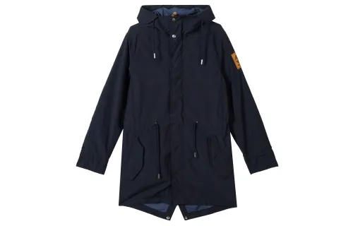 Timberland Parka Coats Men's Dark Sapphire Hooded Moderate