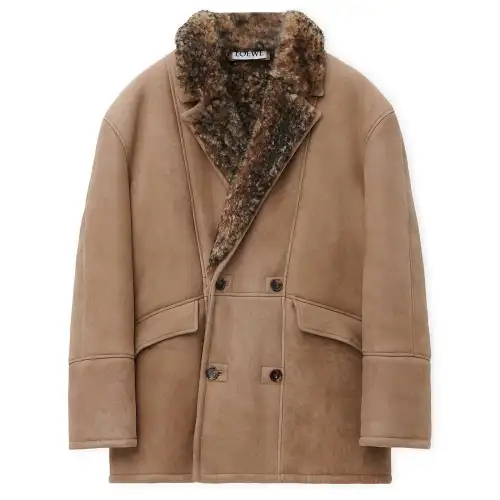 LOEWE FW24 Jackets & Coats Men's Camel