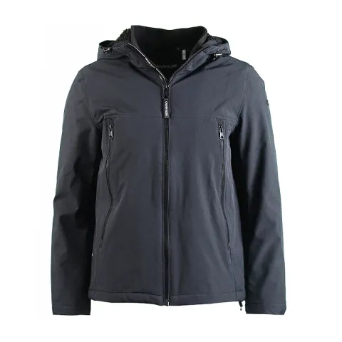 CALVIN KLEIN Puffer Jacket Men's Dark Blue