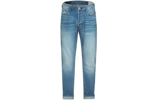 EVISU Jeans Men's Denim Blue Moderate Straight Fit Pants