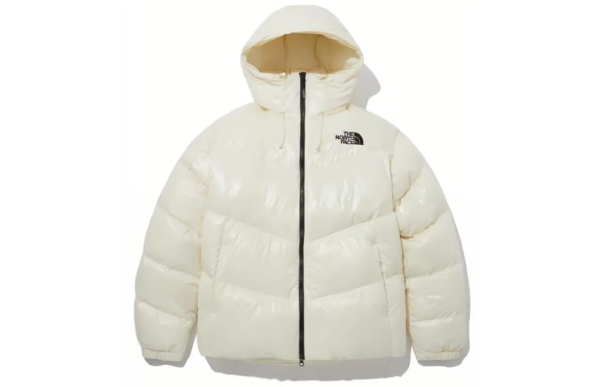THE NORTH FACE FW23 Down Jacket Unisex Cream
